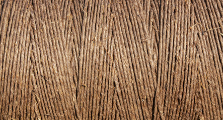 Fototapeta premium Skein of twine closeup