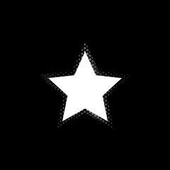 Obraz premium Geometric shapes and frames painted by spray paint. Vector