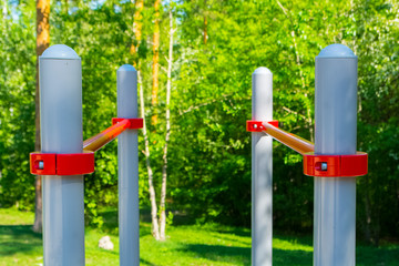 Fototapeta premium Simulator in the Park