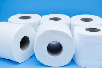 Toilet paper roll for to wipe clean Personal sanitary paper