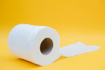 Toilet paper roll for to wipe clean Personal sanitary paper