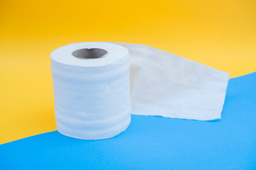 Toilet paper roll for to wipe clean Personal sanitary paper