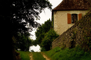 Rural scene in the Indre region of France