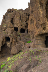 Cuatro Puertas caves in Monta√±a Bermeja, Telde