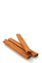 Cinnamonsticks,cinnamon sticks isolated on white background