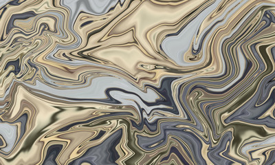 Fototapeta premium Marble abstract acrylic background. full color marbling artwork texture. Marbled ripple pattern. 