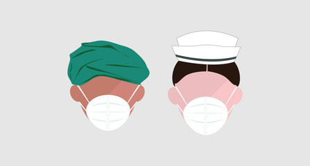 face mask for doctor and nures.