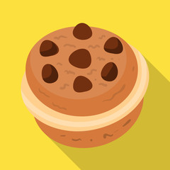 Vector design of bakery and natural logo. Set of bakery and business stock vector illustration.