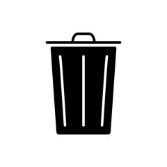Trash Can Icon Design Vector Template
