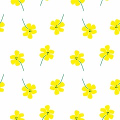 Seamless Pattern With Floral Motifs able to print for cloths, tablecloths, blanket, shirts, dresses, posters, papers.