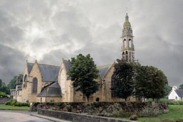 Église Saint-Sauveur du Faou en Bretagne