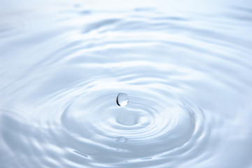 水滴の波紋