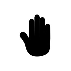 Obraz premium Hand Pointer Vector Icon Design Template