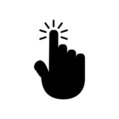 Touchscreen Icon Design Vector Template