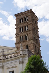 Fototapeta premium Kirche San Giorgio in velabro, Rom, Italien