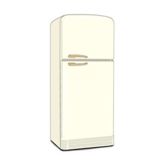 refrigerator. illustration on a white background.