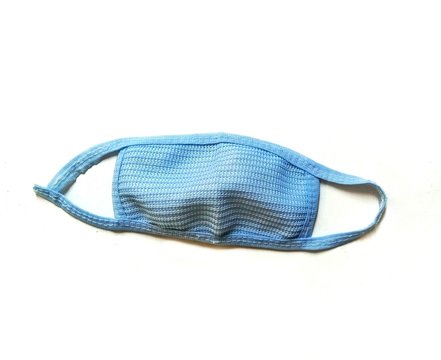 Washable Blue Cloth Face Mask