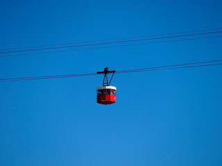 Cable car of Barcelona