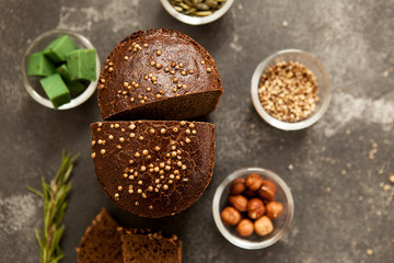 rye bread with cardamom, homemade cakes