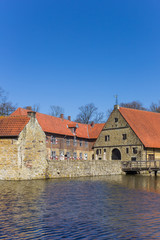 Obraz premium Historic buildings of the Burg Vischering in Ludinghausen, Germany