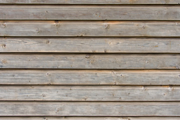 Horizontal gray brown natural wood plank texture background