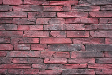 Old red brick wall texture, abstract background
