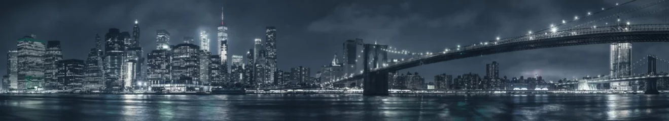 Foto auf Acrylglas Manhattan-Panorama © Cristi