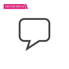 Speech Bubble Icon Design, Vector EPS10
