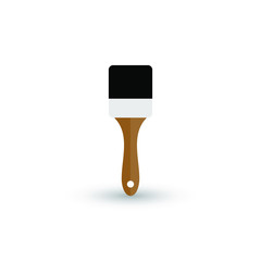 Paintbrush icon isolated on white background. Paintbrush icon in trendy design style. Paintbrush vector icon modern and simple flat symbol for web site, mobile, logo, app, UI. Paintbrush icon vector i