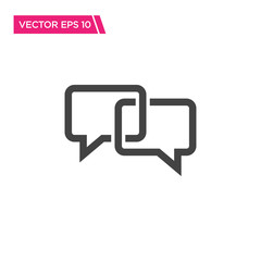Fototapeta premium Speech Bubble Icon Design, Vector EPS10