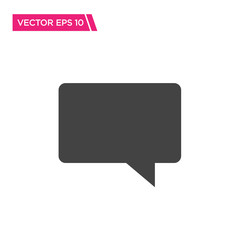 Naklejka premium Speech Bubble Icon Design, Vector EPS10