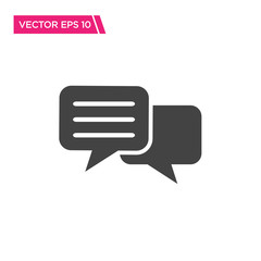 Speech Bubble Icon Design, Vector EPS10