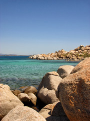 Fototapeta na wymiar Les îles Lavezzi en Corse