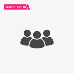 Speaking People Icon Design, Vector EPS10