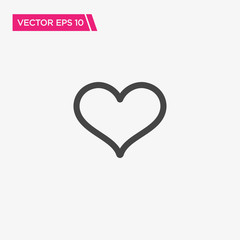 Heart Icon Design, Vector eps10