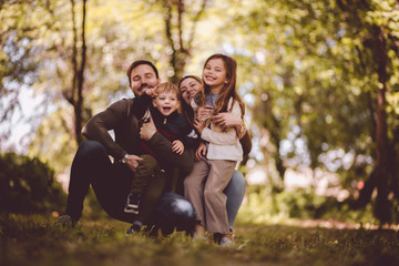 Fototapeta premium Family time.