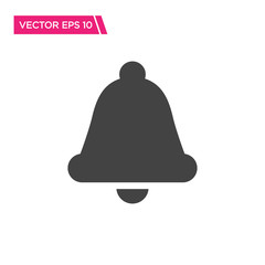 Notification Bell Icon Vector
