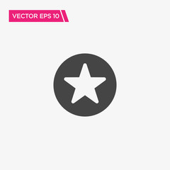 Star Icon Design Concept, Vector EPS10