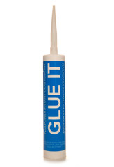 Glue adhesive isolated on a white background