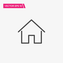 Home Icon Design, Vector EPS10