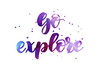 Go explore handwritten lettering