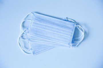 Masque chirurgical de protection jetable pour protéger des maladies et virus