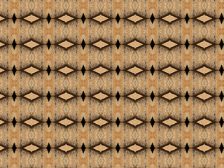 abstract pattern art effect wood elements rhombuses