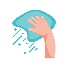 washing hands with water and soap