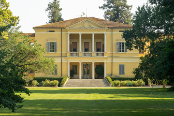 Historic villa at Molino dei Notari, in the Parma province