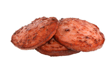 sausage isolated on white background