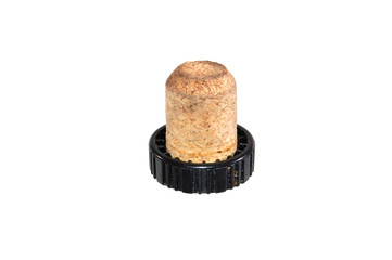 cork isolated on white background