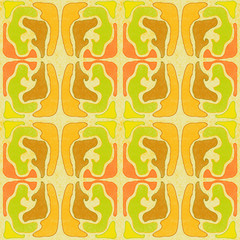 abstract seamless pattern hand drawn