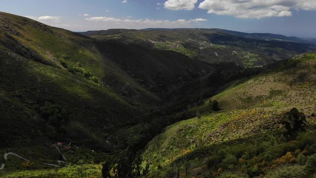 view from the top of the mountain