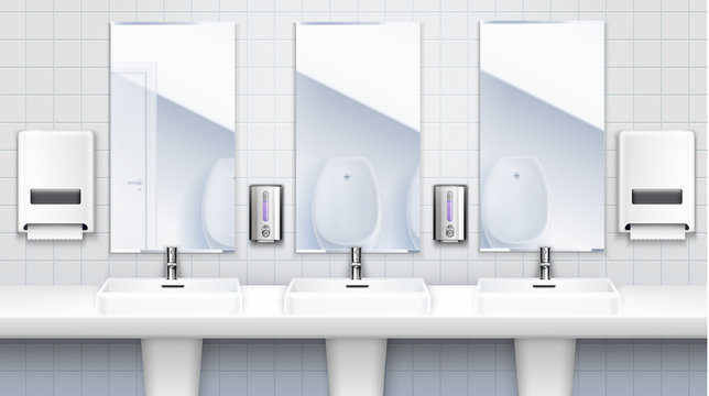 Public Toilet Interior Concept